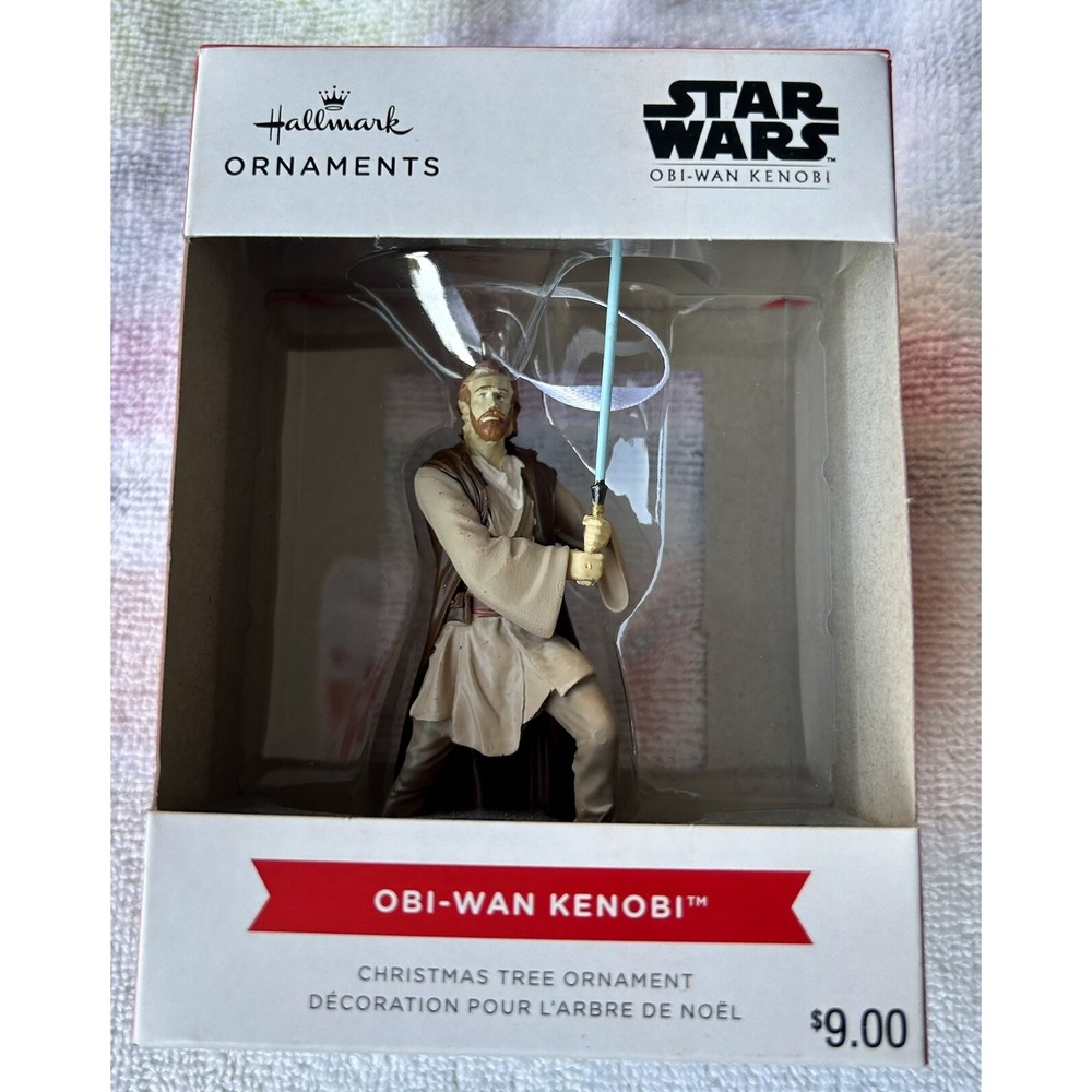 Hallmark Disney Star Wars OBI-WAN KENOBI Christmas Tree Ornament (JC)